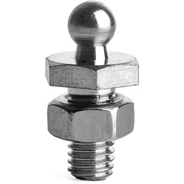 Крепление тента CIM низ гайка 19мм хромированная латунь (1027-0360)